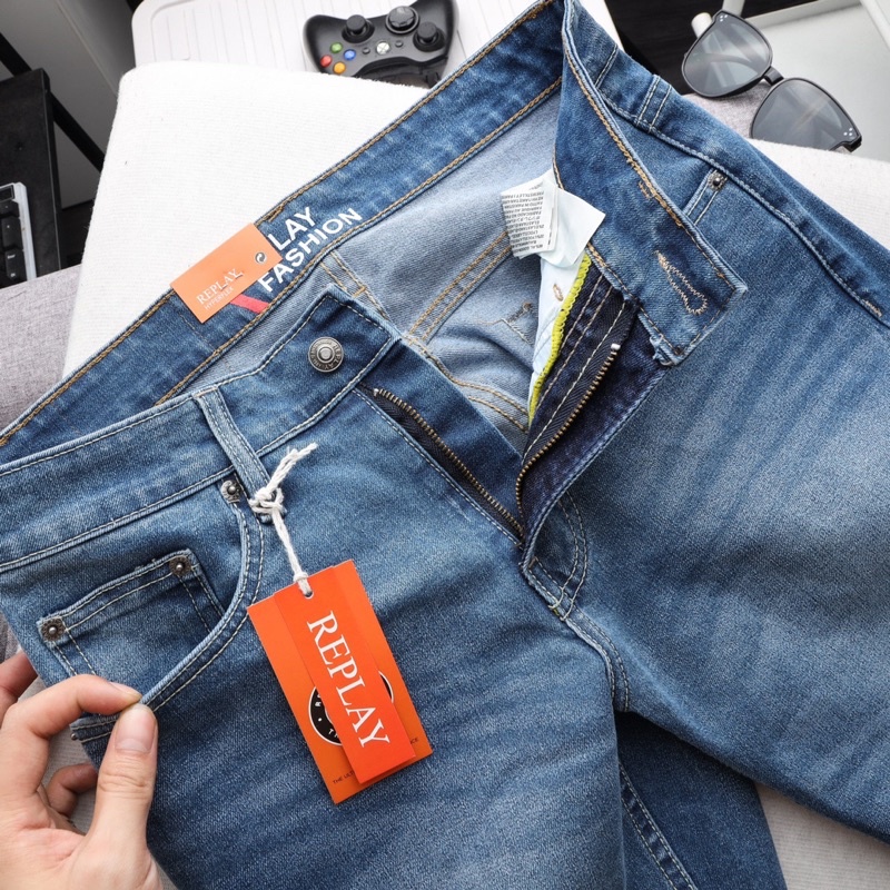 SHORT JEAN REPLAY 6M