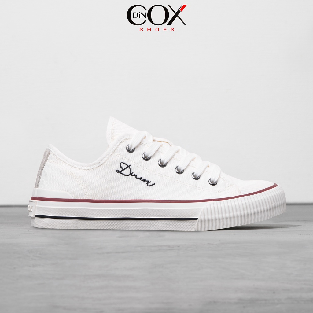 GIày Dincox Sneaker Unisex D21 White