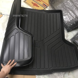 Thảm lót cốp nhựa dẻo xe Mitsubishi Attrage 2014 đến 2021 ( mẫu theo đợt hàng về)