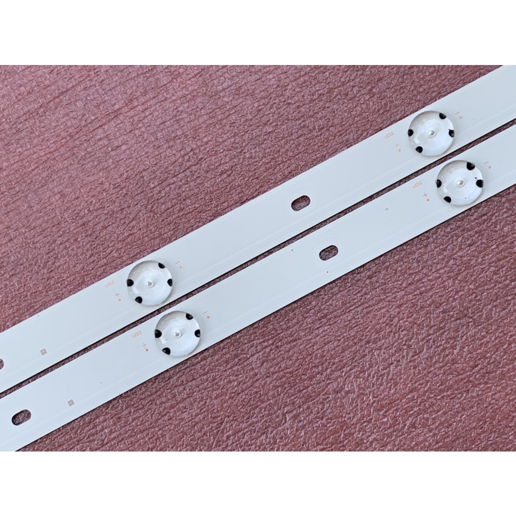 LED TIVI TOSHIBA 32L2550 32L5450 SVT320AL0_Rev03_5LED HÀNG MỚI 100%, BỘ 2 THANH MỖI THANH 5 BÓNG 3V, DÀI 62,7cm