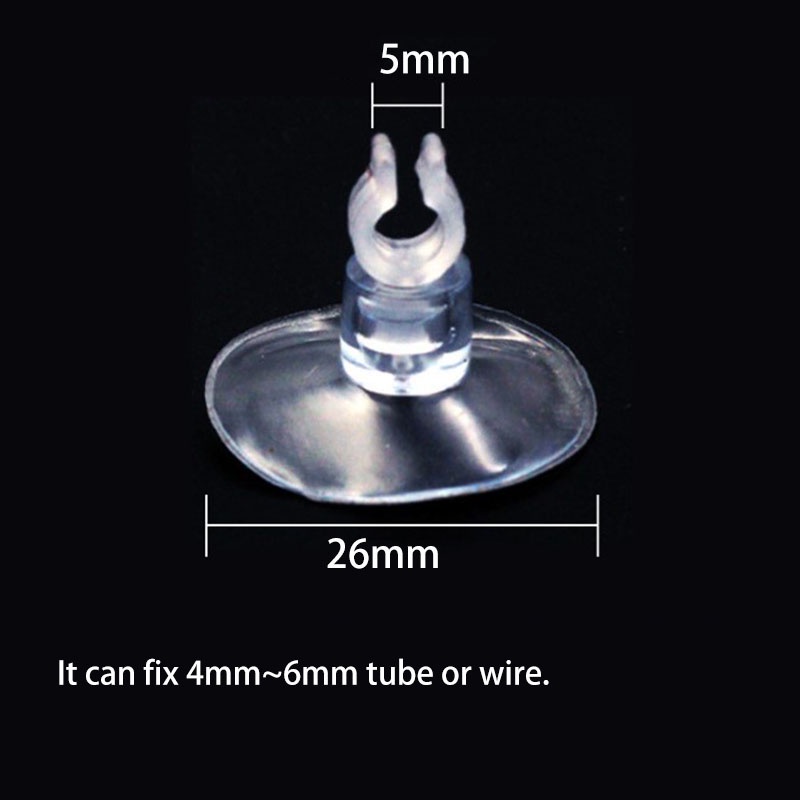 Set 5 / 10 Giá Đỡ Ống Bơm Oxy Cho Bể Cá 4 / 6mm