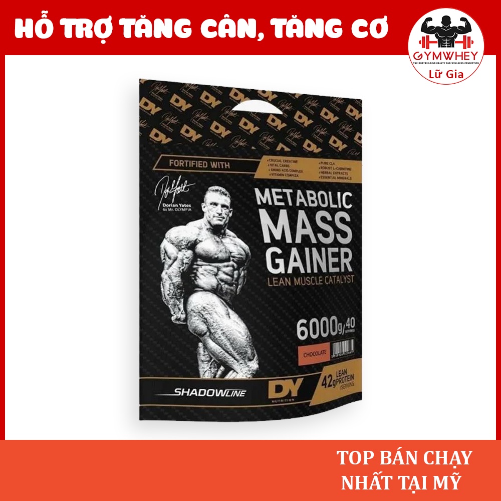 DY NUTRITION METABOLIC MASS GAINER 6KG | Sữa Dinh Dưỡng Tăng Cân Tăng Cơ Nhanh