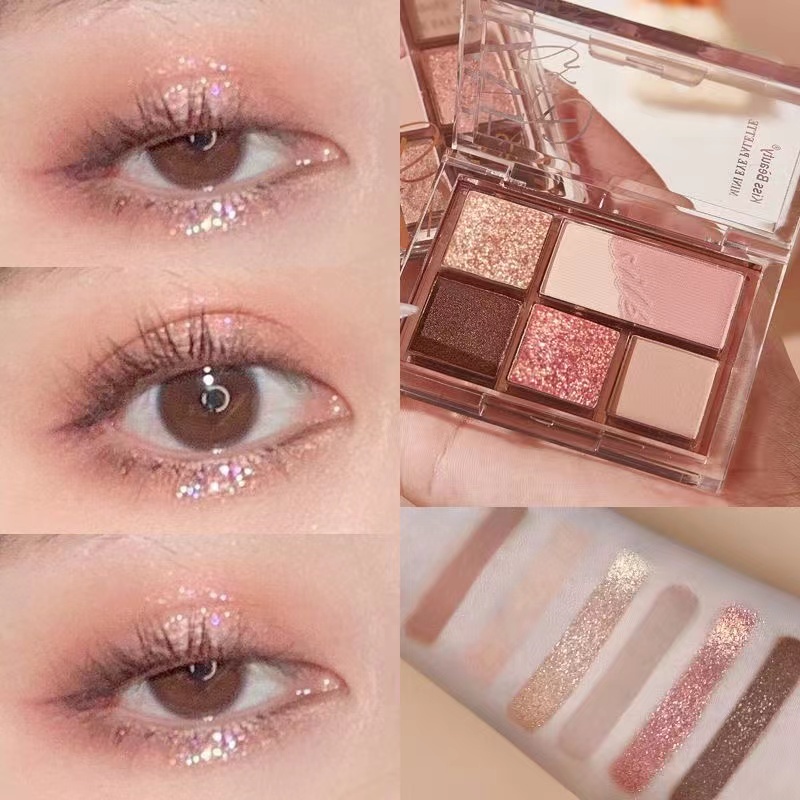 Phấn Mắt Misslara 6 Màu Lâu Trôi Nội Địa Trung