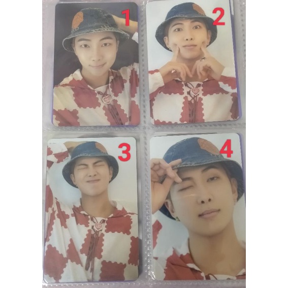 Card dicon BTS RM official |