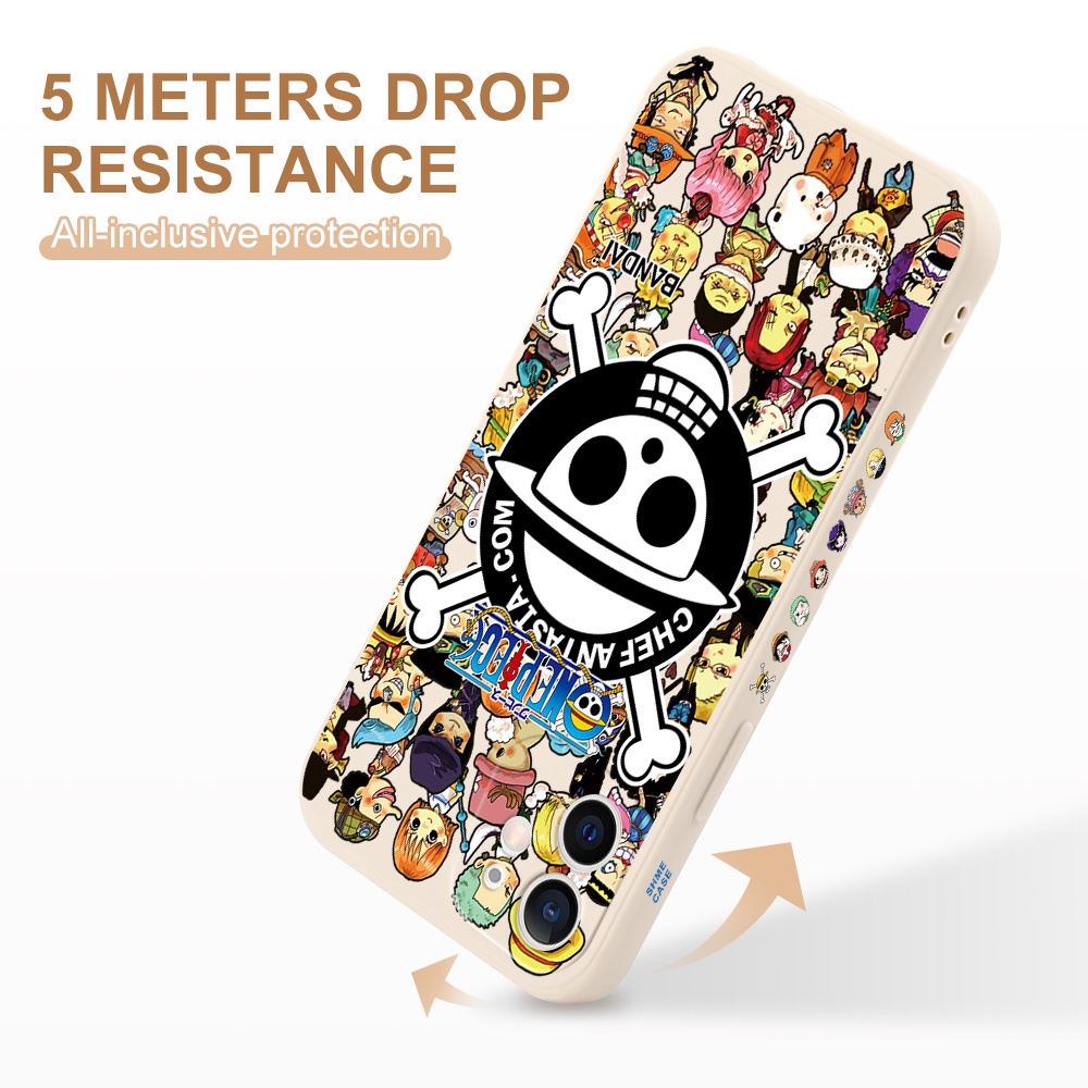 Ốp Điện Thoại In Hoạt Hình One Piece Cho Redmi 9T 9A 9 Redmi Note 10S 10 9 8 7 Pro #K019