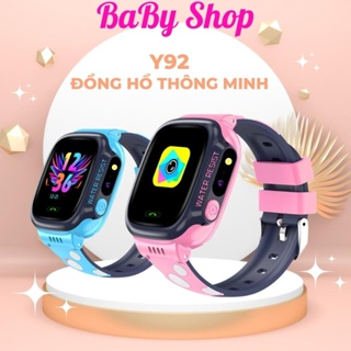 Đồng hồ thông minh trẻ em y92 kháng nước ip67,định vị lbs,nghe gọi 2 chiều có tiếng việt - đồng hồ trẻ em y92