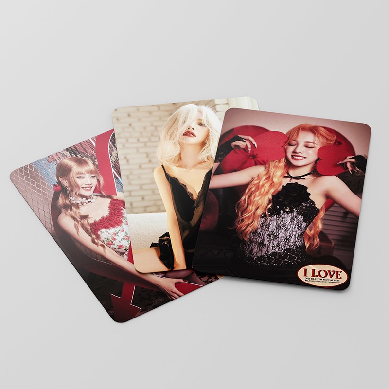 I-DLE Hộp 55 Ảnh LOMO Card Thẻ