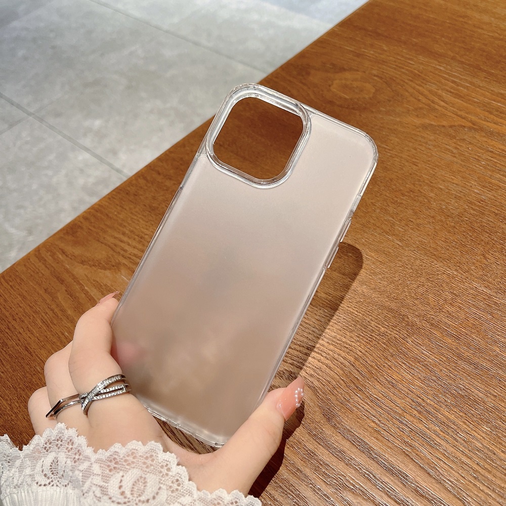 Ốp Điện Thoại Nhám Đơn Giản Cho iphone 15 pro max 14 / 14pro / 14promax plus / 13 12 11 pro max