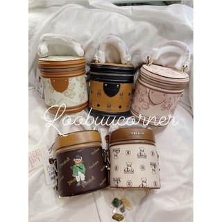 Túi cốp hộp tròn ttwn bear (sẵn ship hoả tốc)