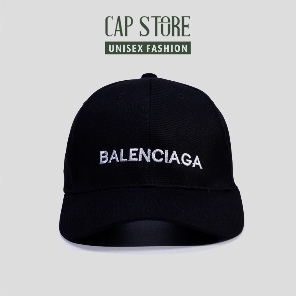 Mũ lưỡi trai Balenciaga - Nón kết Hàn Quốc form unisex cao cấp thời trang phong cách ullzang nam nữ Capstore.vn [BL-01]