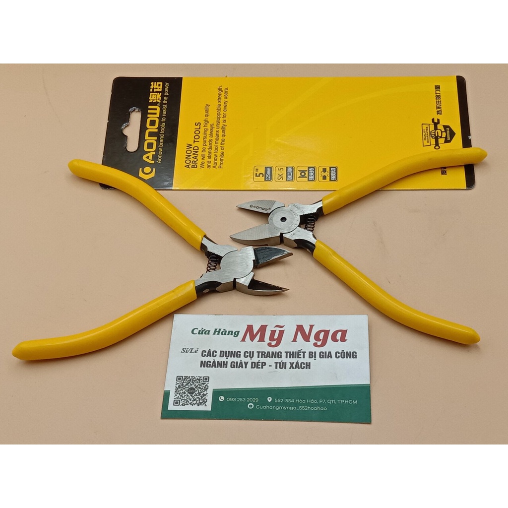 Kìm cắt 5in 6in 7in AONOW cán vàng