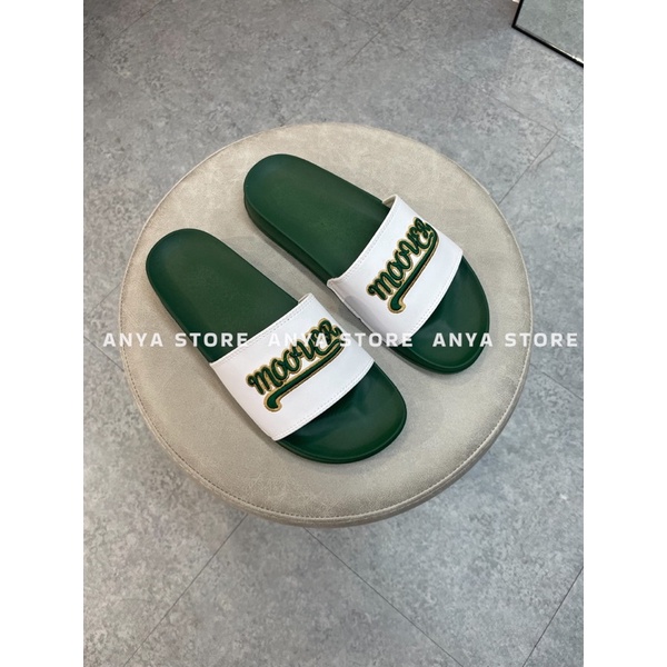 DÉP MOOVER GREEN LOGO THÊU NAM NỮ