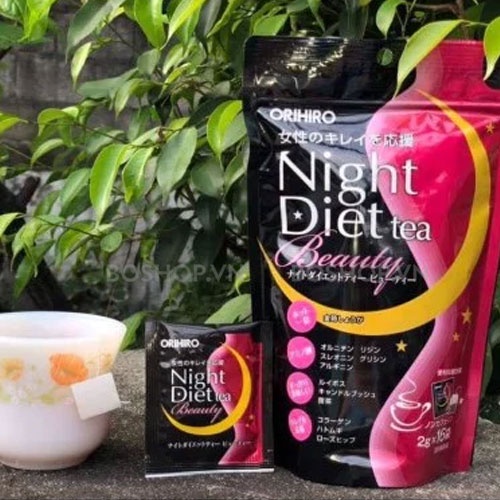 Trà giảm cân Beauty Orihiro Night Diet Tea