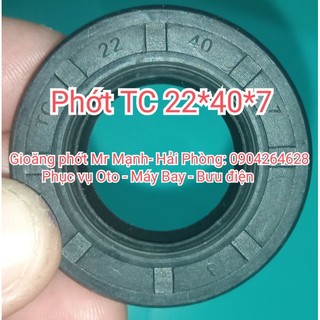 Phớt tc 227 , 22x40x7