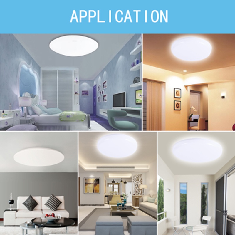 Đèn Trần Siêu Mỏng 220V Đèn Ốp Trần 15W 20W 30W 50W, Siêu Sáng Đèn LED trần, Đèn trần hiện đại, Phòng Ngủ Trang Trí Phòng Khách