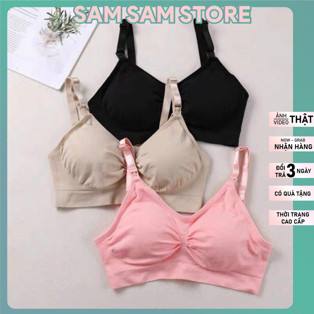 Áo Lót Nữ. Áo Ngực Bà Bầu Và Cho Em Bé Bú Tiện Lợi Nâng Ngực Chống Xệ Size áo M-36-L-38-XL-40-XXL-42( Phom to chuẩn)