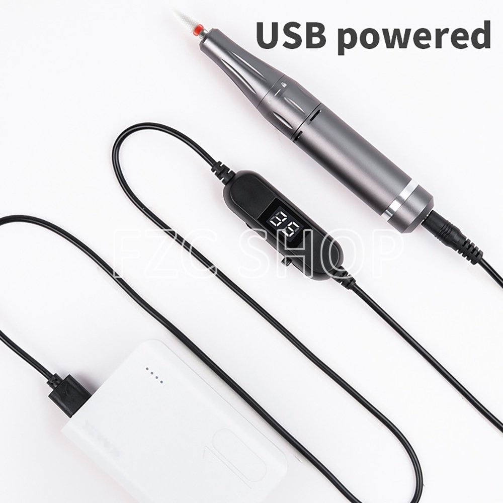 Máy Mài Móng Tay 35000Rpm Cổng USB Chuyên Dụng Cho Salon