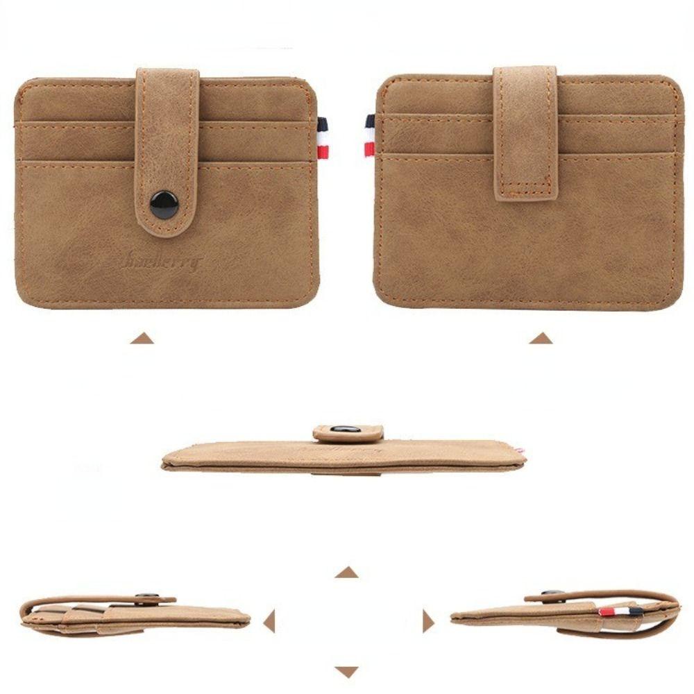 Ví Nhiều Ngăn Đựng Thẻ ID / Danh Thiếp Phong Cách Retro Cho Nam