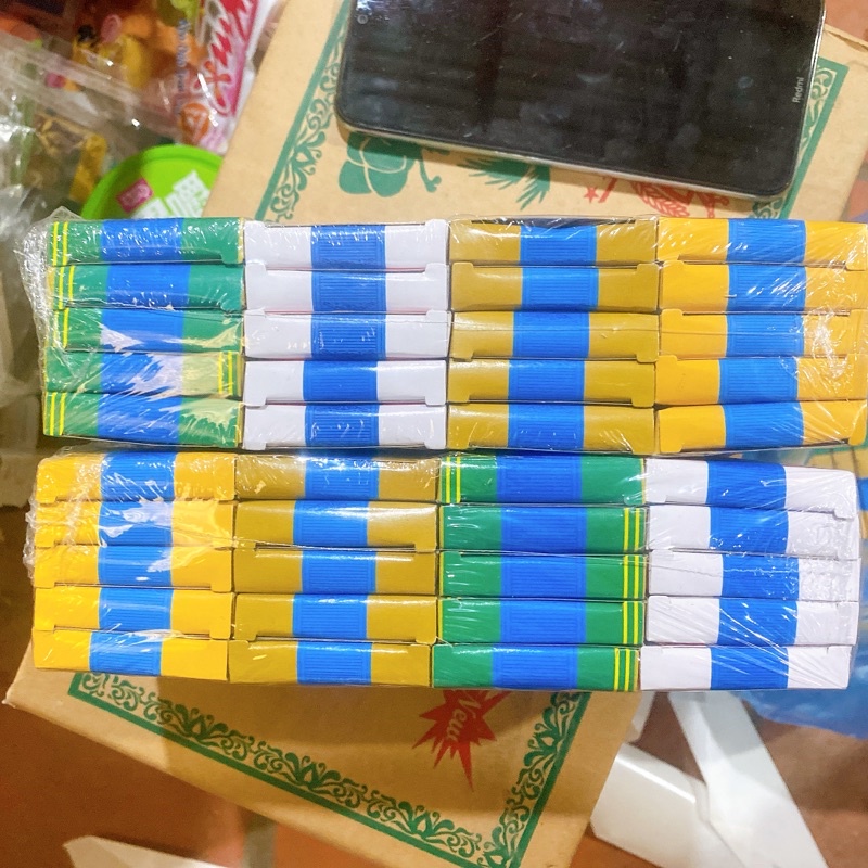 Vỉ 20 hộp kẹo xê trái cây siêu ngon