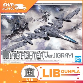 Mô hình lắp ráp Bandai 30MM Extended Arm Air Fighter - Gray
