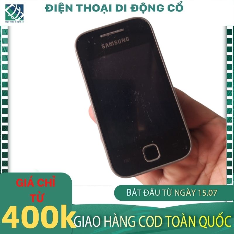 【CÓ VIDEO】Điện Thoại Cổ Samsung Galaxy Y S5360 ZIN, MÁY ĐẸP LUNG LINH - BẢO HÀNH 12 THÁNG 1 ĐỔI 1 TRONG 1 THÁNG ĐẦU TIÊN