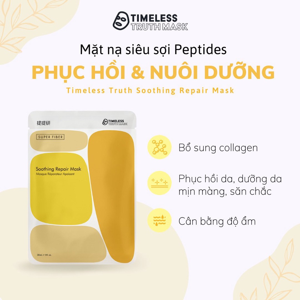 Mặt nạ siêu sợi bổ sung Collagen Timeless Truth Mask (Hộp 5 tấm x 30ml)