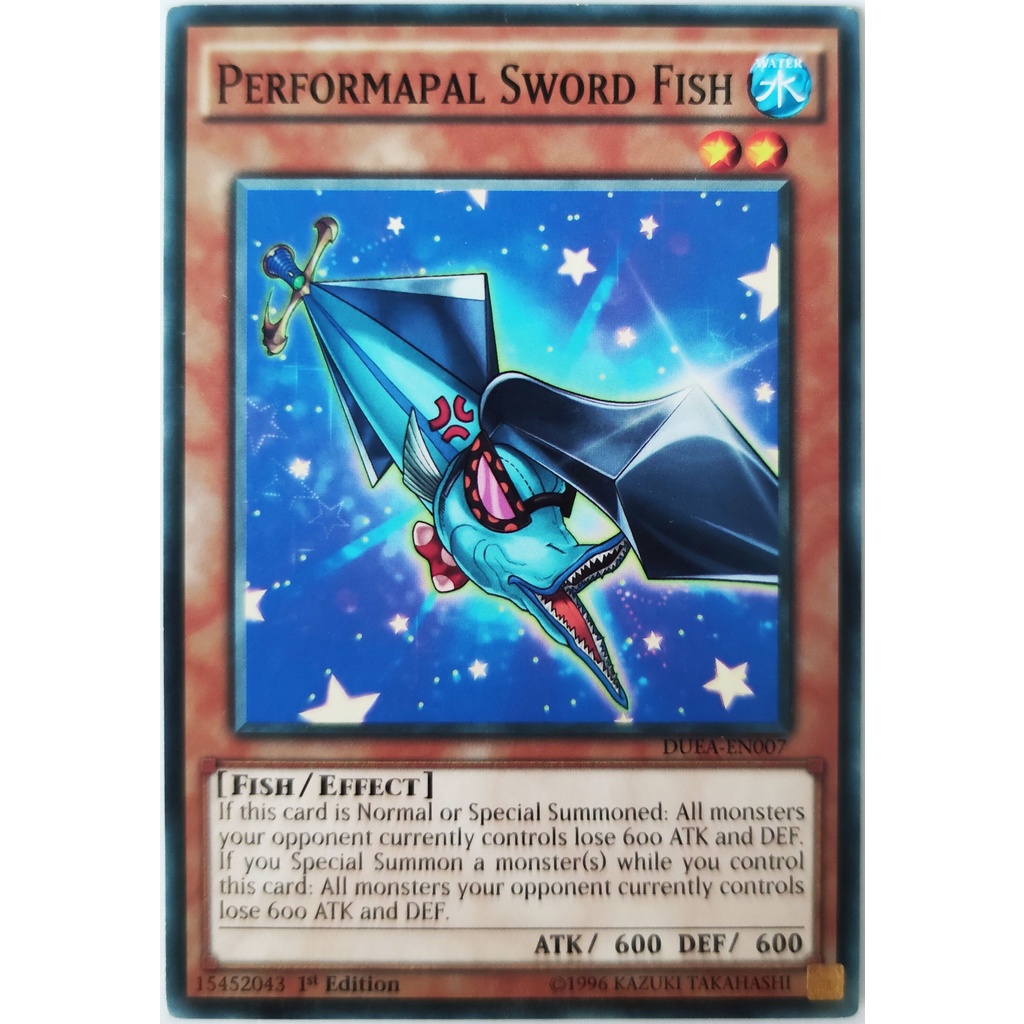 [Thẻ Yugioh] Performapal Sword Fish |EN| Common