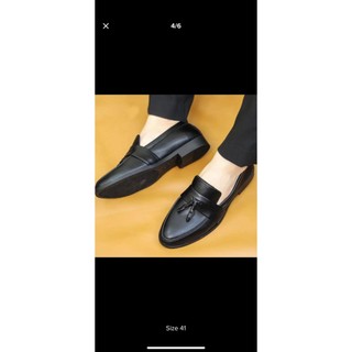 Giầy Nam Da Mờ Dai Chuông Cổ Điển