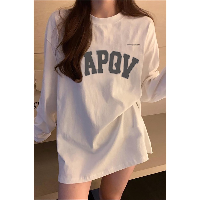 NRVP Áo Thun Nữ Dài Tay Thời Trang Hàn Quốc 2023