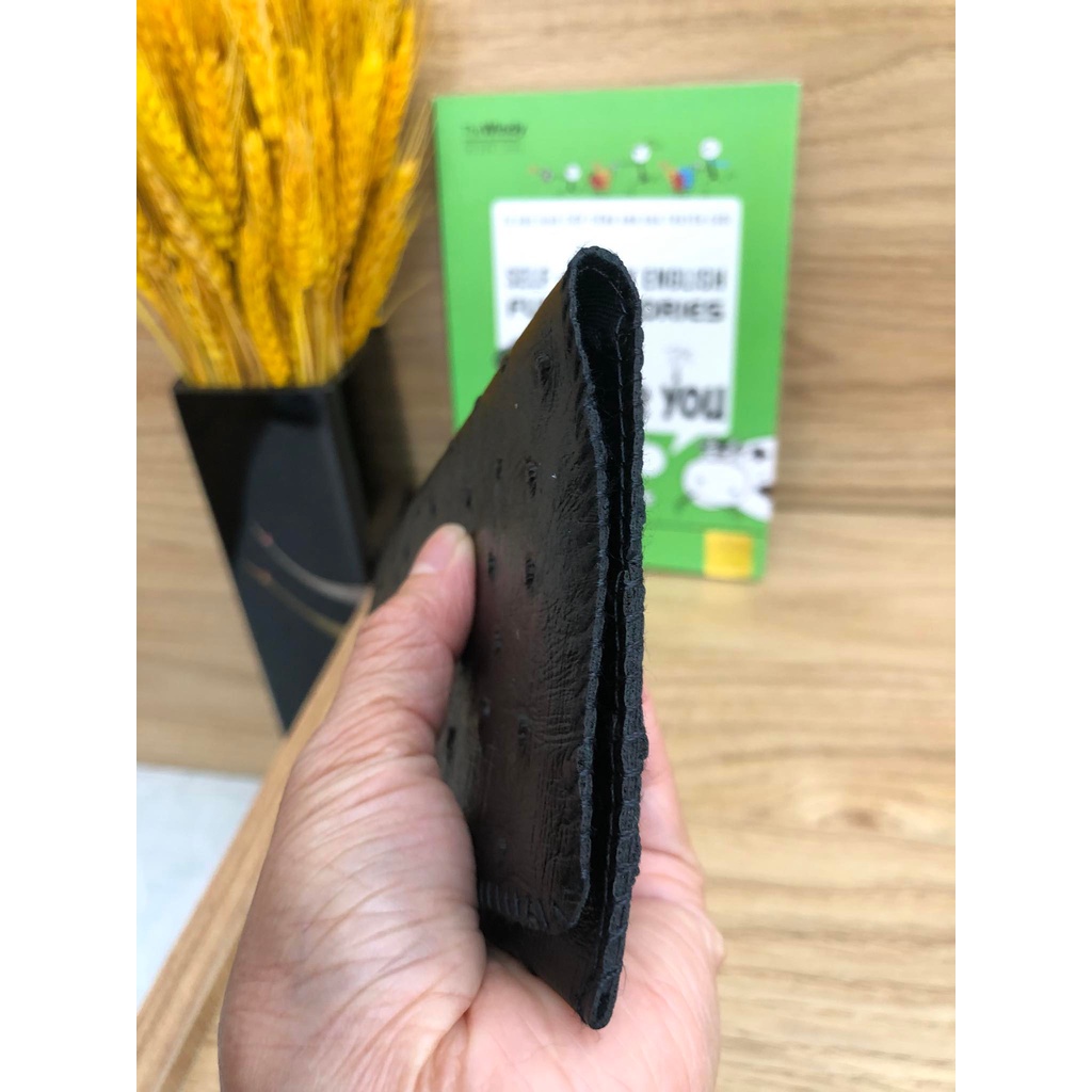 Ví dài mỏng da đà điểu, hàng đã qua sử dụng