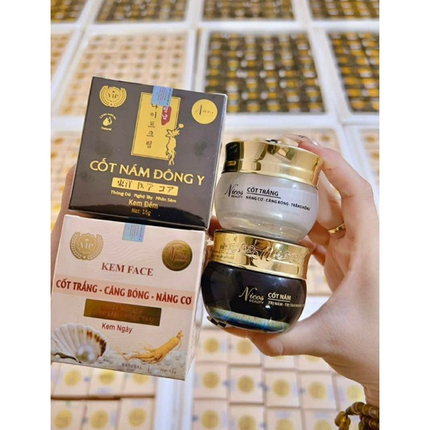 Combo Cốt Nám Đông Y Nicos Thanh Nhi