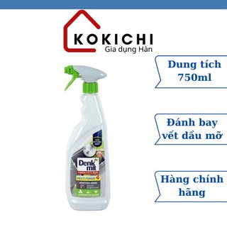 Chai xịt tẩy rửa mặt bếp đa năng DENKMIT 750ml, tẩy sach vết bám dầu mỡ