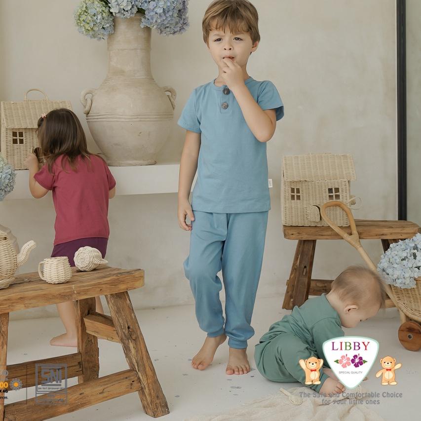 !Libby FAVE SET Áo Ngắn Tay + Quần Dài (1 Lít / Gói)|Ra6