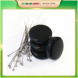 Đá Nóng Chườm Lưng Hình Tròn 8*8 Đá Tự Nhiên
