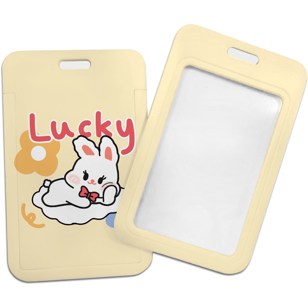 Cartoon Lucky Rabbit Daily Student Card Holder