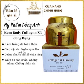 Kem Body Collagen x3 Luxury 250g - Mỹ Phẩm Đông Anh chính hãng - Nguyễn Huỳnh Như
