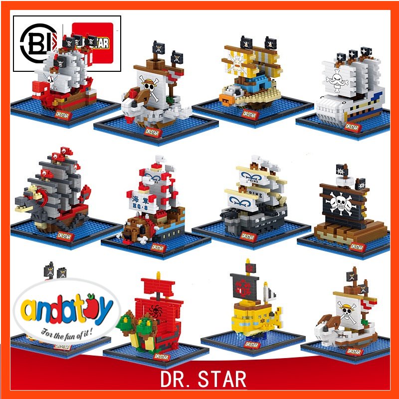 Lego One Piece mô hình lắp ráp tàu hải tặc Thousand Sunny lego mini cho bé ANDATOY AD1165