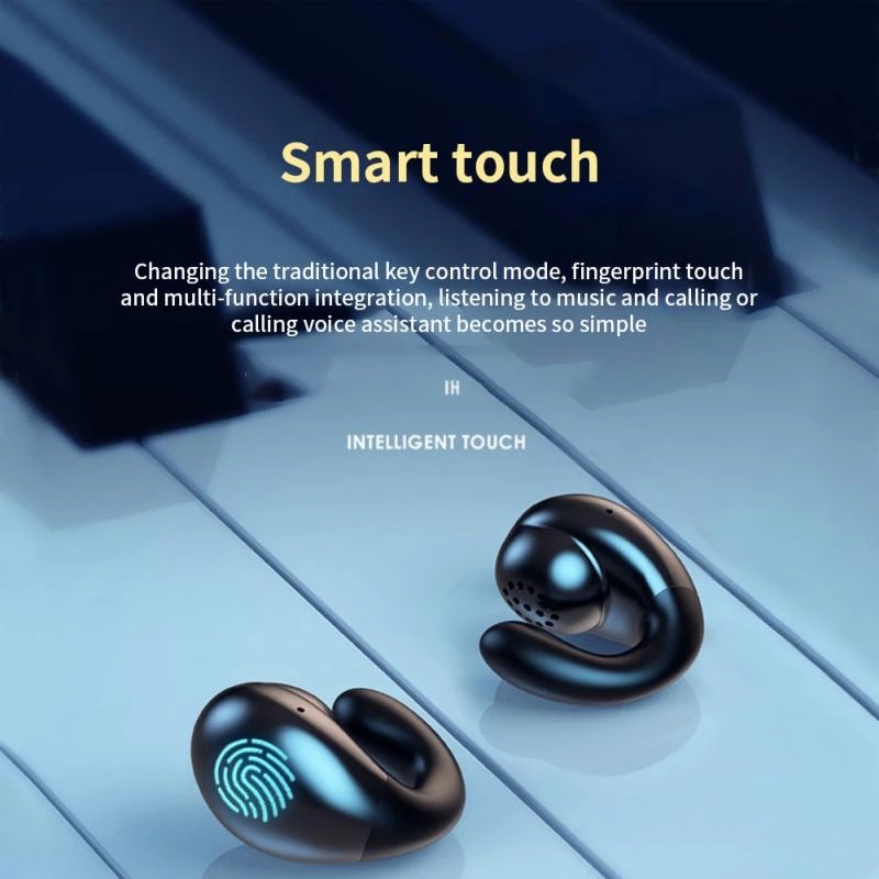 Tai Nghe Nhét Tai TZUZL S19 Bluetooth 5.0 Không Dây Âm Thanh Stereo HiFi Có Đèn LED Và Mic