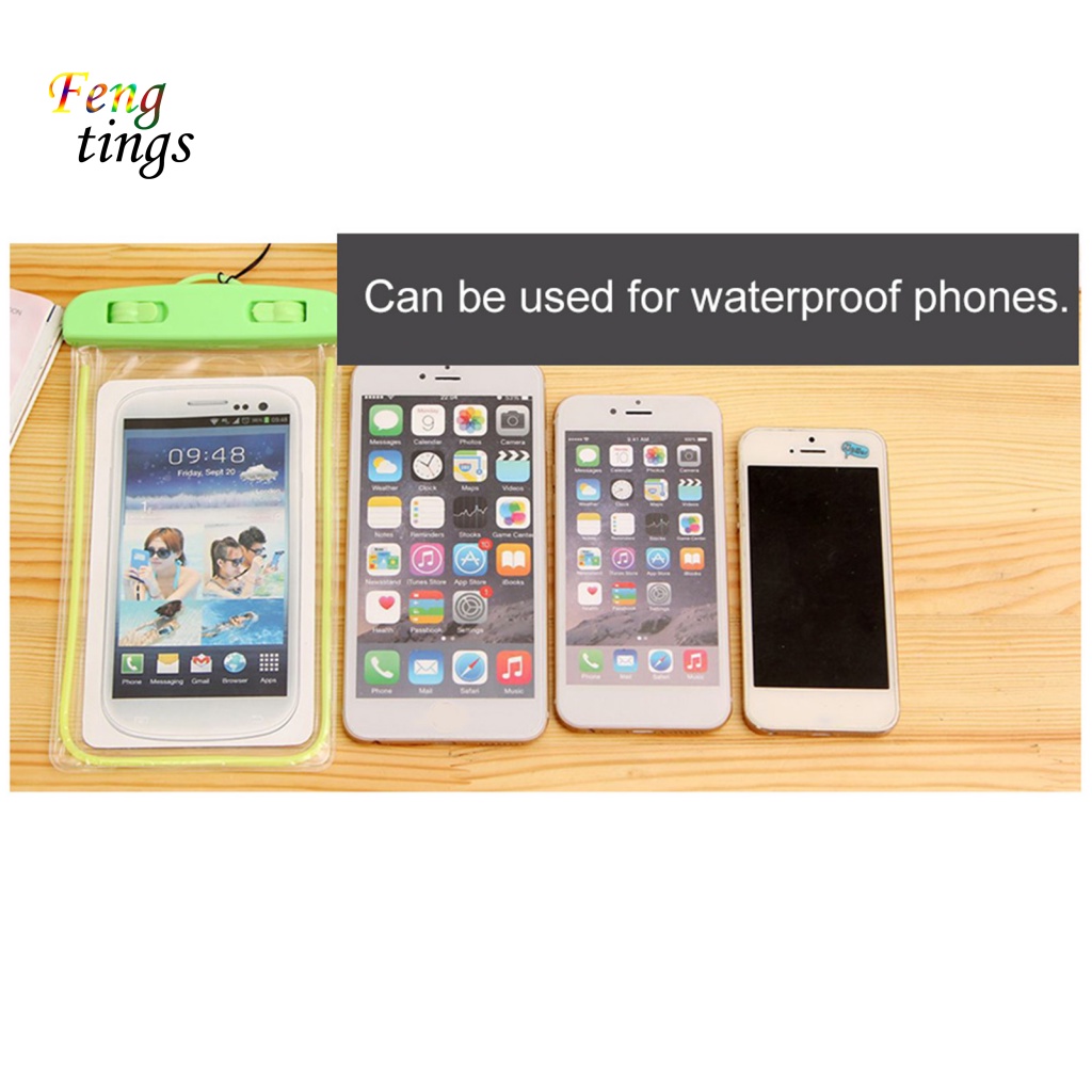 Túi Đựng Điện Thoại Bằng TPU Chống Thấm Nước Tiện Dụng Khi Đi Bơi