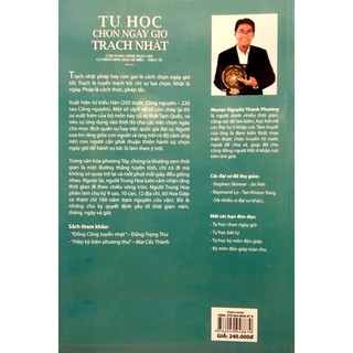 Sách - Tự Học Chọn Ngày Giờ Trạch Nhật(HT)
