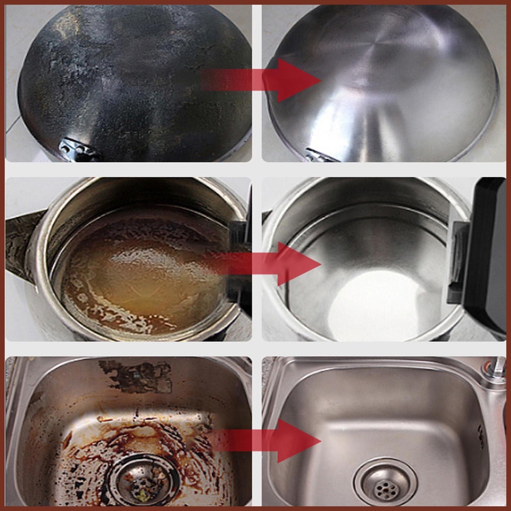 Keo Đánh Bóng Kim Loại Bằng Nhôm 100g Loại Bỏ Vết Rỉ Sét Và Làm Sạch Lâu Trôi haoyisvn