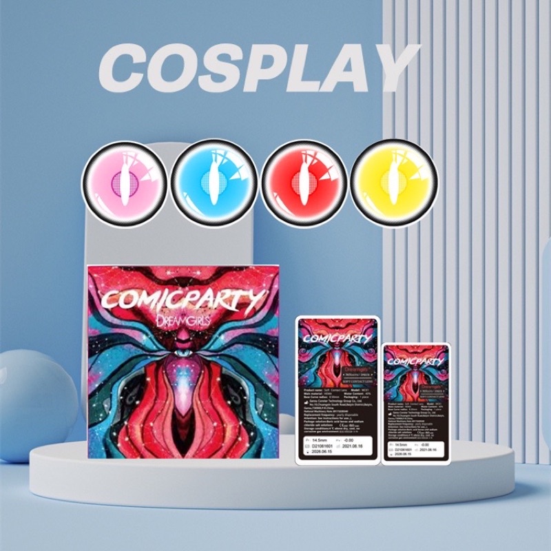 Lens Cosplay Eye Cat HD21 0 Độ