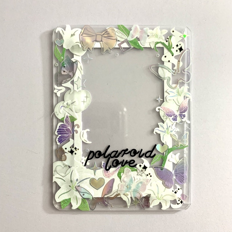 Toploader deco♡ trang trí hình thẻ kpop