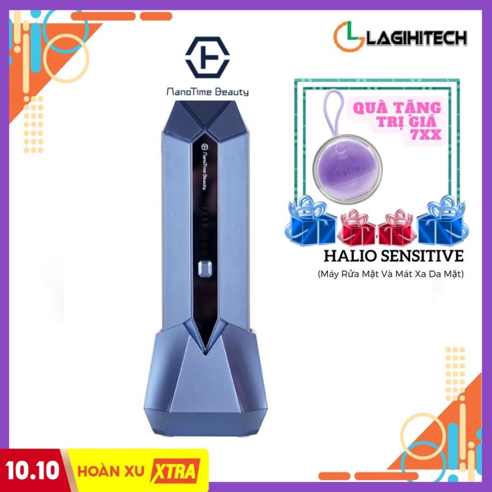 Máy triệt lông trẻ hoá da công nghệ IPL sapphire lạnh pin sạc NanoTime B65Pro-Hàng Chính Hãng BH 2 năm HT Shop