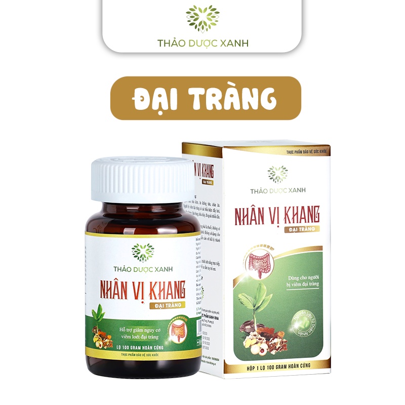 Đại Tràng Nhân Vị Khang - Hỗ trợ xử lý các triệu chứng viêm đại tràng,giảm rối loạn tiêu hóa,giảm đau co thắt đại tràng