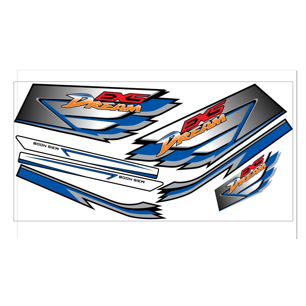 Tem rời supper dream, decal 3 lóp