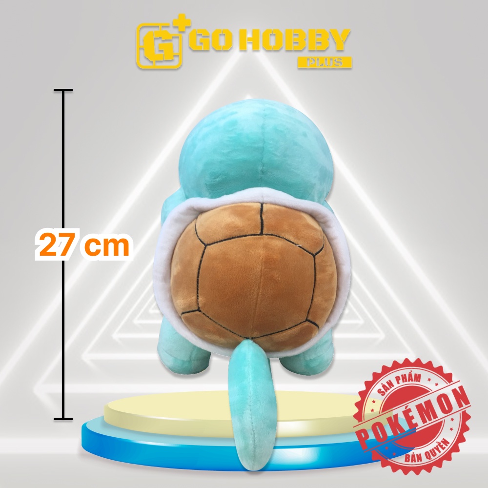 POKEMON | Thú bông Zenigame - Squirtle cao 27cm