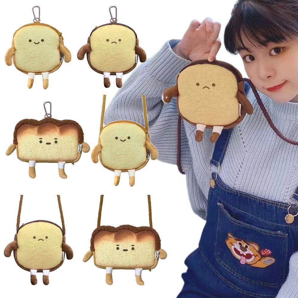 Ví Tote Hình Bánh Mì Nướng Hoạt Hình Dễ Thương Cá Tính