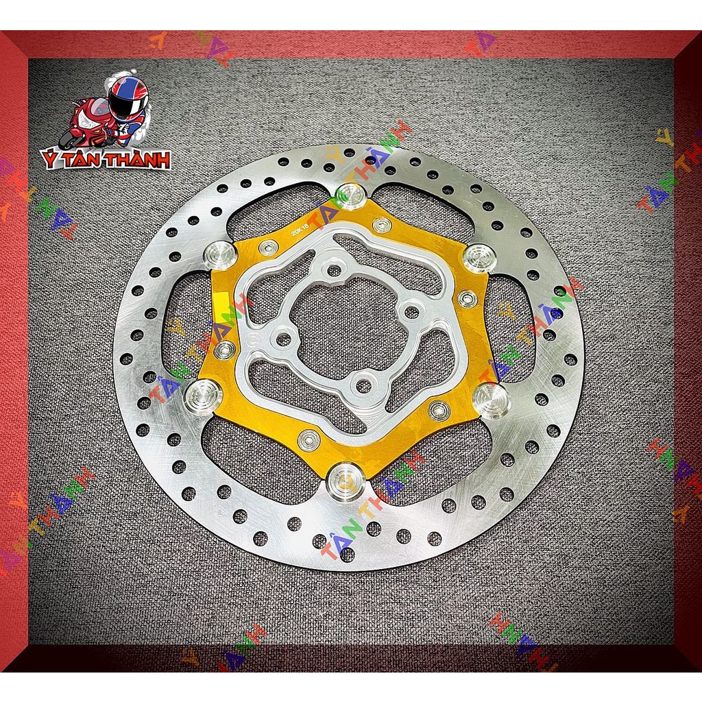 Đĩa thắng rembo over 267mm long đền inox MS36