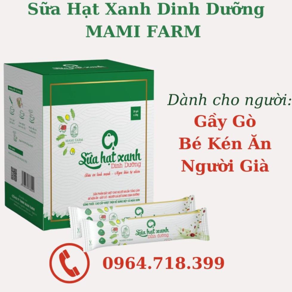 Sữa Hạt Xanh Dinh Dưỡng Mami Farm - Bữa Ăn Lành Mạnh